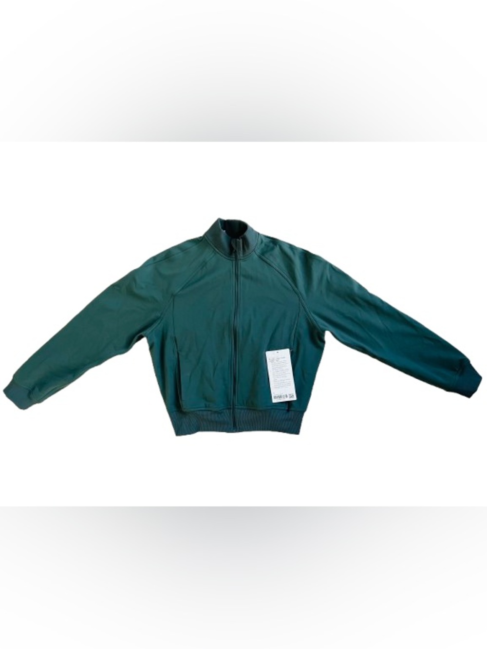 NWT Lululemon Wunder Train Track Jacket *Twill in Dark Forest Size 2